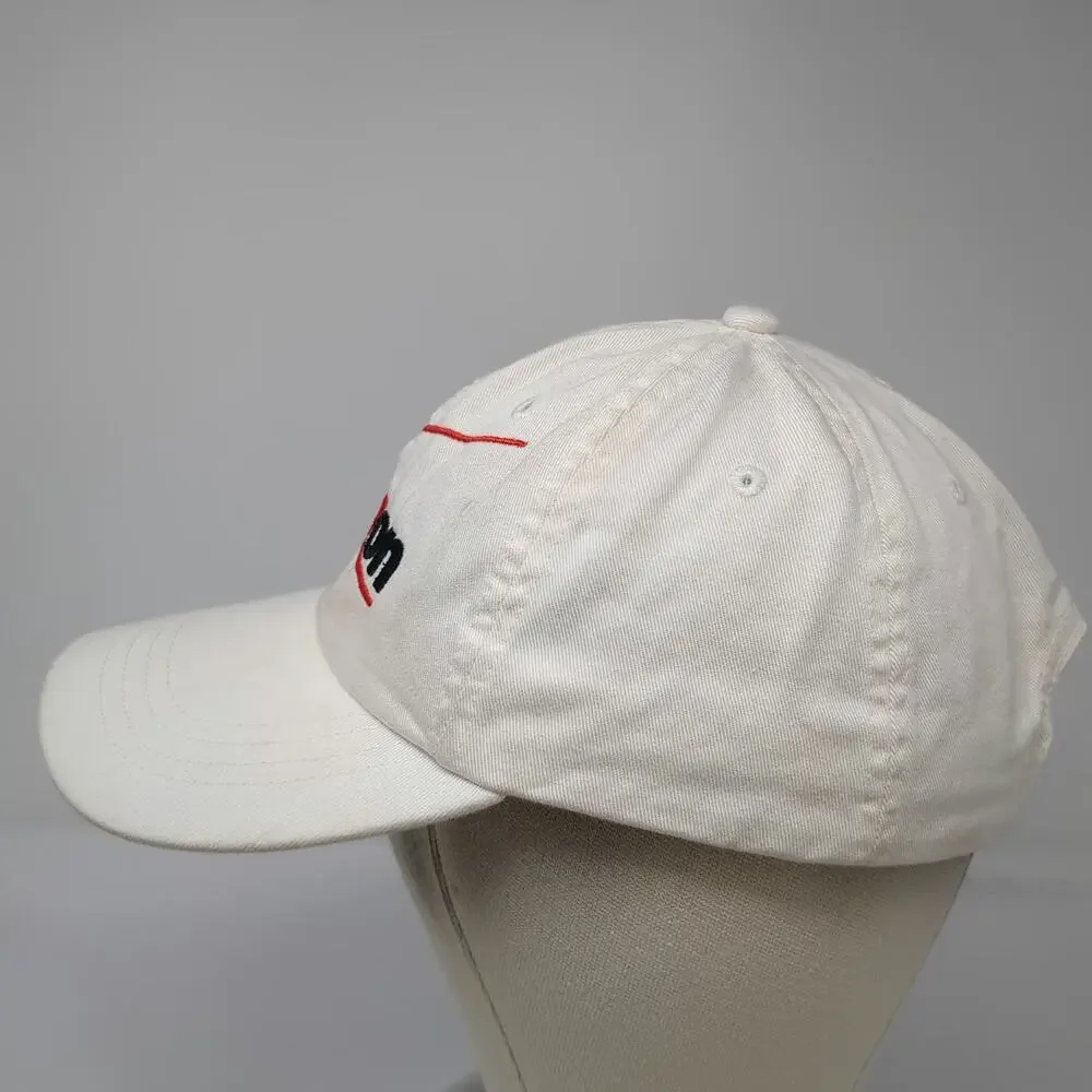 Helinger Verizon FiOS Baseball Cap White One Size 1-888-GET-FIOS Strapback Hat